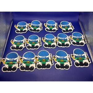 Military Patch Police Shortie Color Sew On Lot Of 14 New